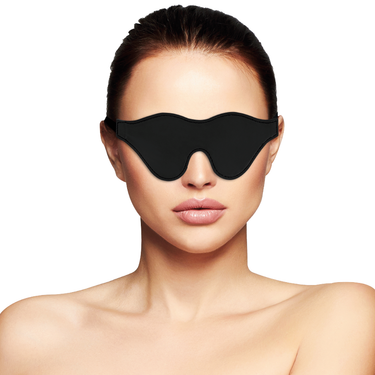 Maschera Oscurante in PVC per Intimità e Mistero